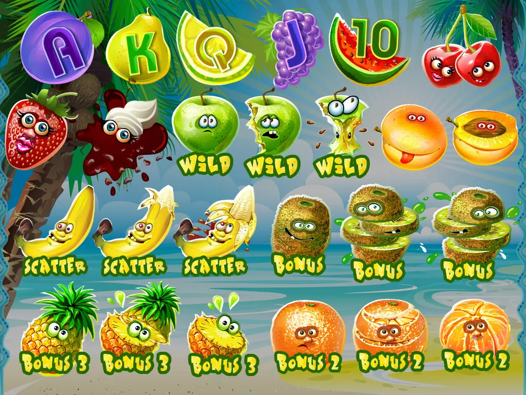 fruit cocktail символи